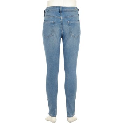 Girls light blue Amelie skinny jeans